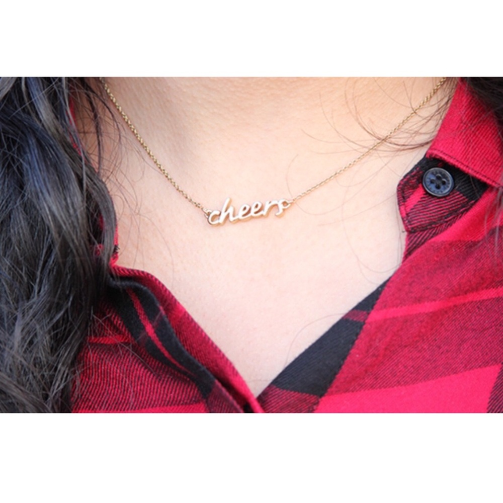 KATE SPADE • “Glass Half Full” Cheers Necklace - Picture 4 of 6